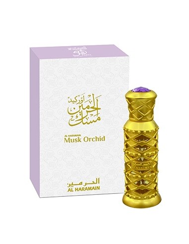 Al Haramain Musk Orchid Parfümöl, 12 Ml – Langanhaltender Duft Für Damen & Herren