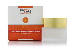 ⁦פרו-קר קרם לחות אנטי אייג'ינג לילה 50 מ"ל - PROCARE Anti -Aging Moisturizer Night Cream 50ml⁩ – תמונה ⁦2⁩