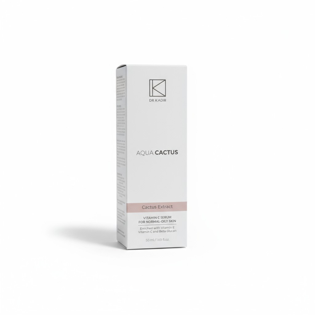 pro-shot-f7ce7a24-5bc5-4a2e-b722-5bb5414a3e84 (1) ד"ר כדיר סרום ויטמין C אקווה קקטוס Dr. Kadir Aqua Cactus Vitamin C Serum 50 מ"ל – תמונה 1