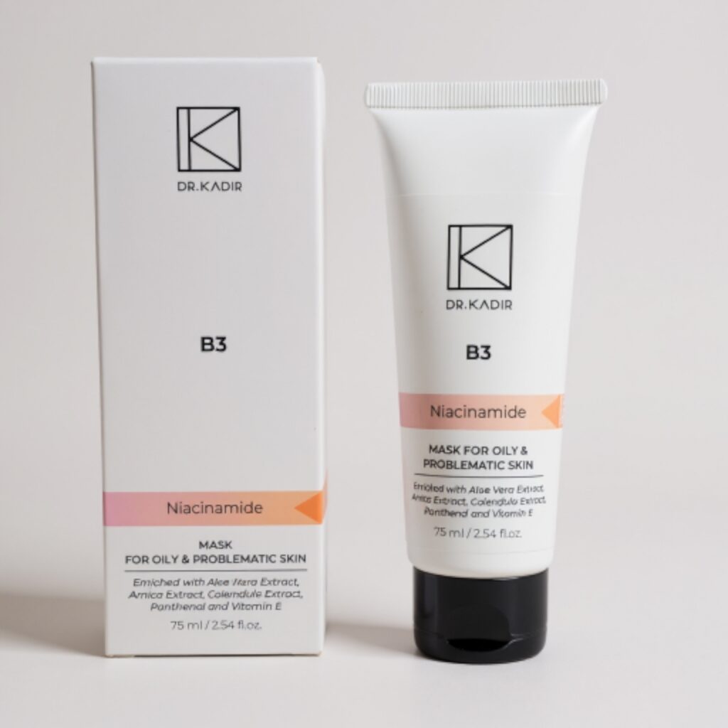 2025/11/1000699260.jpg ד"ר כדיר מסכה טיפולית לעור שמן בעייתי 75 מ"ל - Dr. Kadir B3 Mask For Oily Problematic Skin – תמונה 1