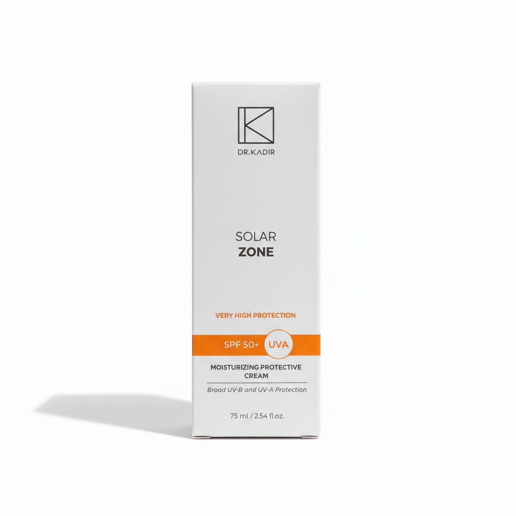 16077-1.jpg ד"ר כדיר קרם לחות עם הגנה מוגברת פקטור 50+ – Dr. Kadir 75 מ"ל – תמונה 1