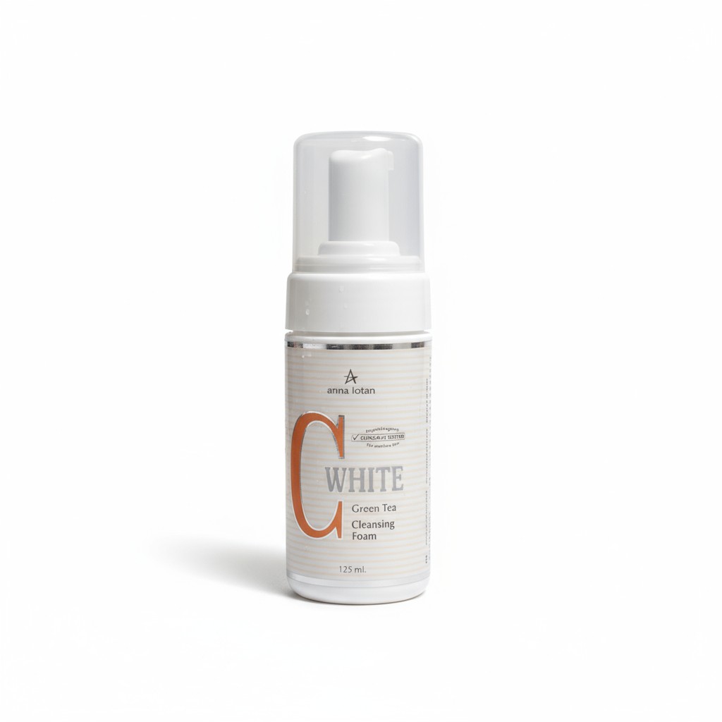 17907-1.jpg אנה לוטן קצף ניקוי תה ירוק 125 מ"ל - ANNA LOTAN C WHITE 125ML – תמונה 1