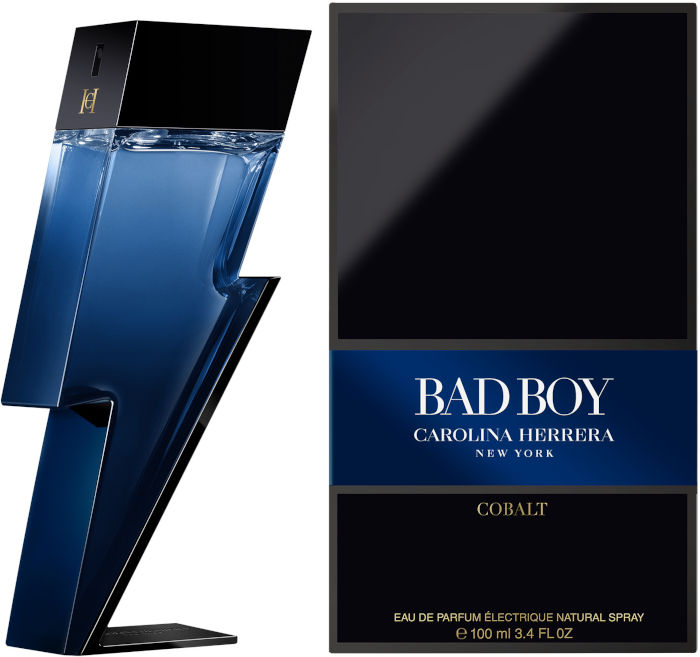 10128.jpg Carolina Herrera Bad Boy Cobalt e.d.p 100 ml - קרולינה הררה באד בוי קלובט א.ד.פ 100 מ"ל – תמונה 1