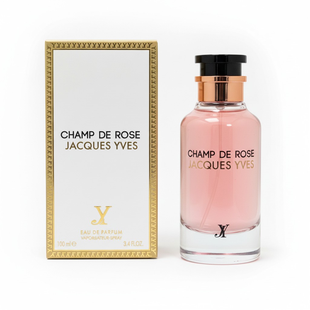17928-1.jpg פגרנס וורלד צאמפ דה רוז א.ד.פ 100 מ"ל- Fragrance World CHAMP DE ROSE EDP 100 ml – תמונה 1