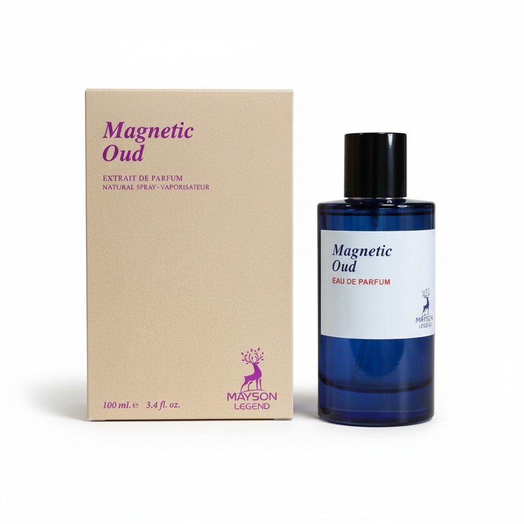 17935-1.jpg מיסון לגנד מגנטיק אוד א.ד.פ 100 מ"ל- MAYSON LEGEND MAGNETIC OUD EXTRAIT DE PARFUM 100 ml – תמונה 1