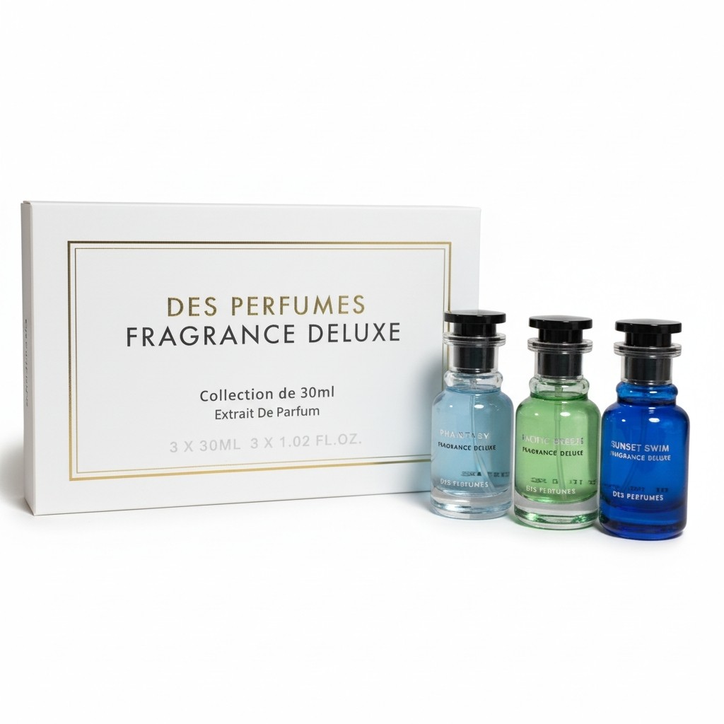 17946-1.jpg פגרנס וורלד סט 3X30 מ"ל אדפ - Fragrance World SET 3X30ML EDP Spray – תמונה 1