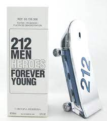 9461.jpg Tester Carolina Herrera 212 Heroes Forever Young for men e.d.t 90 ml - טסטר קרולינה הררה 212 הירוס לגבר א.ד.ט 90 מ”ל – תמונה 1