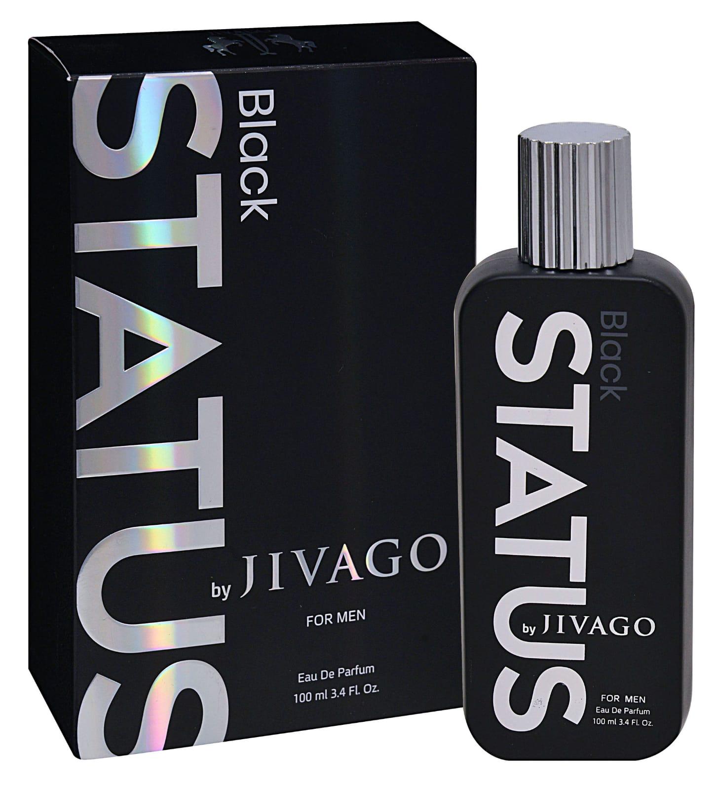 9494.jpg Jivago Black Status e.d.p 100 ml - ג'יוואגו סטטוס בלאק א.ד.פ 100 מ"ל – תמונה 1
