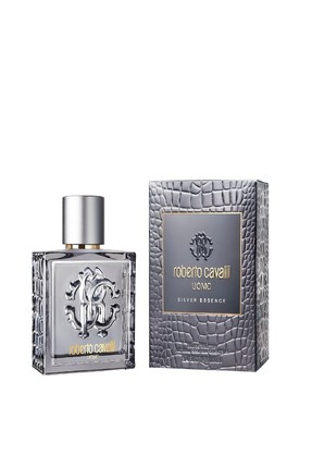 1502.jpg רוברטו קוואלי אומו סילבר אסננס א.ד.ט 100 מ"ל – תמונה 1