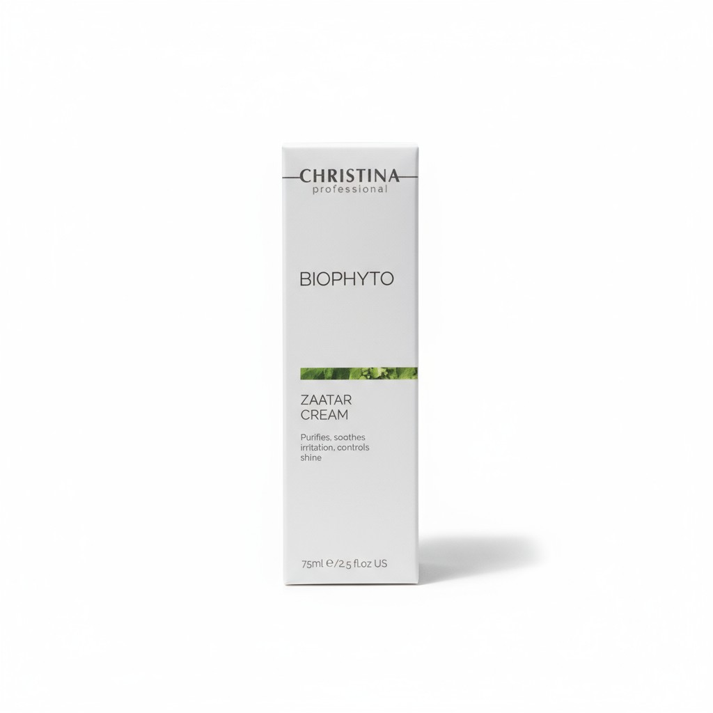 10677.jpg כריסטינה קרם זעתר טיפולי לשיקום העור Bio Phyto Zaatar Cream 75 מ"ל – תמונה 1
