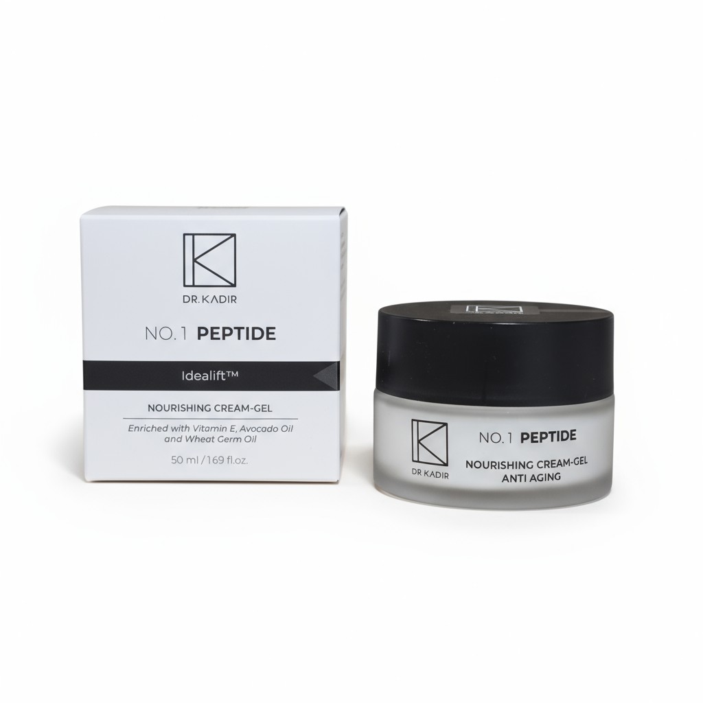 14617.jpg ד"ר כדיר קרם גל מזין פפטיד מס' 1 50 מ"ל-DR KADIR nourishing cream gel – תמונה 1