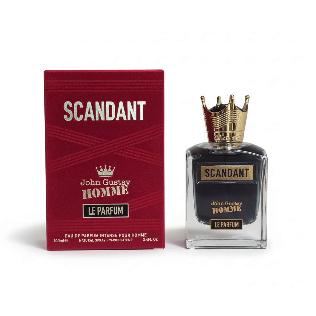 17922-1.jpg פגרנס וורלד סקנדאנט הום לה פרפיום 100 מ"ל אדפ -Fragrance World HOMME LE PARFUM EDP 100ML – תמונה 1