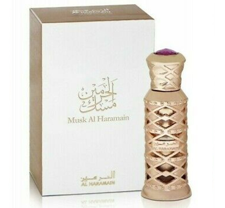 8812.jpg Oil perfume Al Haramain Unisex Musk 12 ml - בושם שמן אל חרמין מאסק 12 מ''ל – תמונה 1