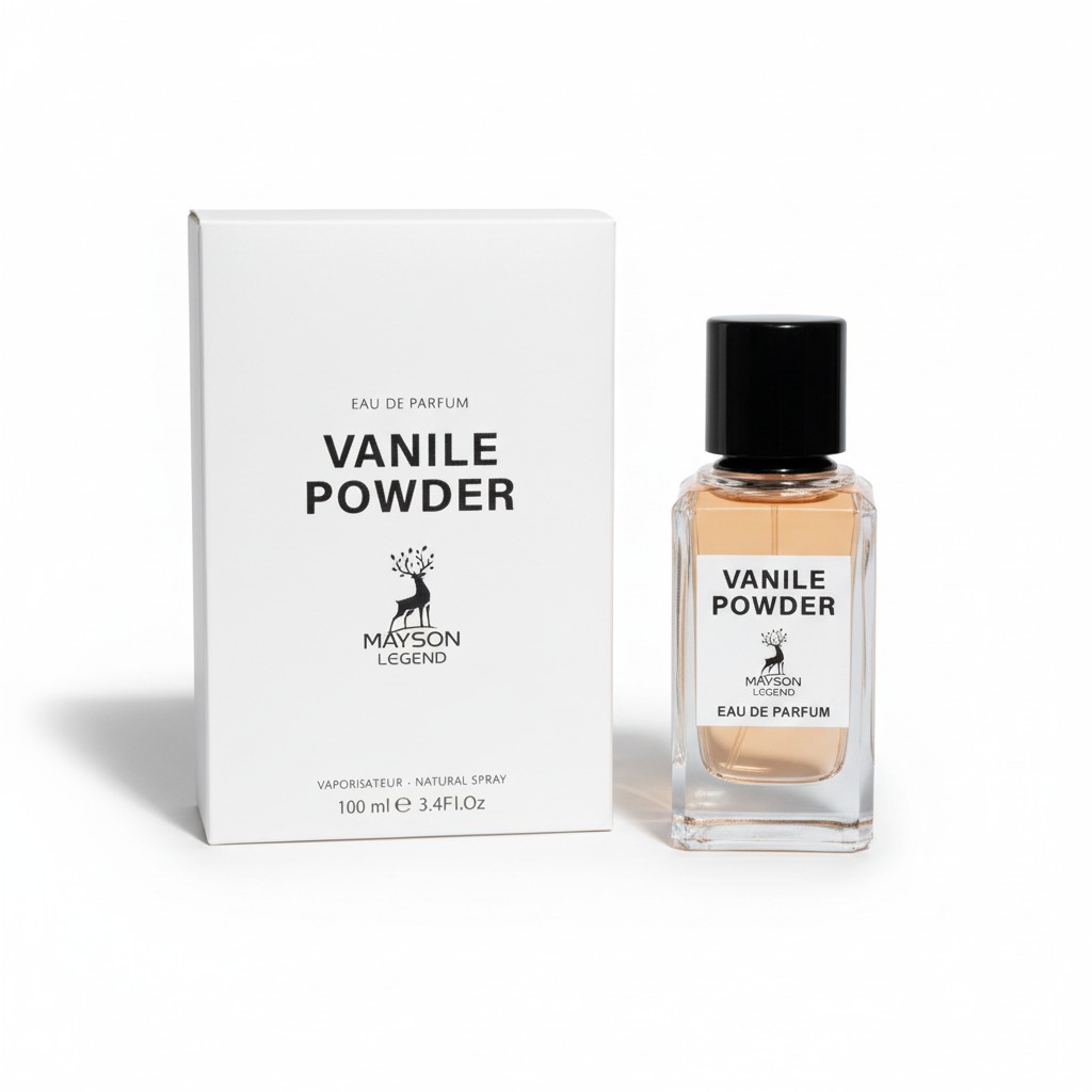 17938.jpg מיסון לגנד ונילה פאוודר א.ד.פ 100 מ"ל- MAYSON LEGEND VANILE POWDER 100 ml – תמונה 1