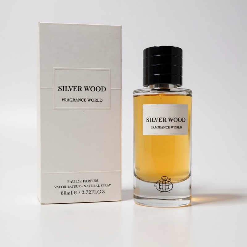 18019-1.jpg פגרנס וורלד סילבר ווד א.ד.פ 80 מ"ל- FRAGRANCE WORLD SILVER WOOD EDP 80ML – תמונה 1