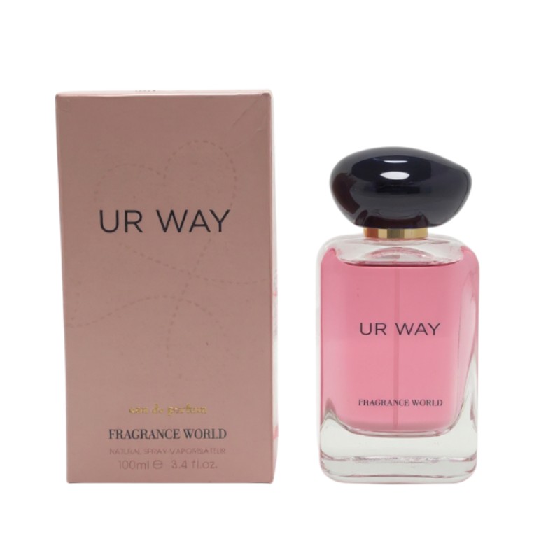 18059.jpg פגרנס וורלד אור ווי א.ד.פ 100 מ"ל- Fragrance World UR WAY EDP Spray 100 ml – תמונה 1