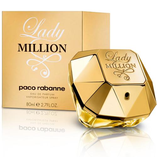 215-3.jpg Paco Rabanne Lady Million e.d.p 80 ml -פאקו רבאן ליידי מיליון א.ד.פ 80 מ"ל – תמונה 1