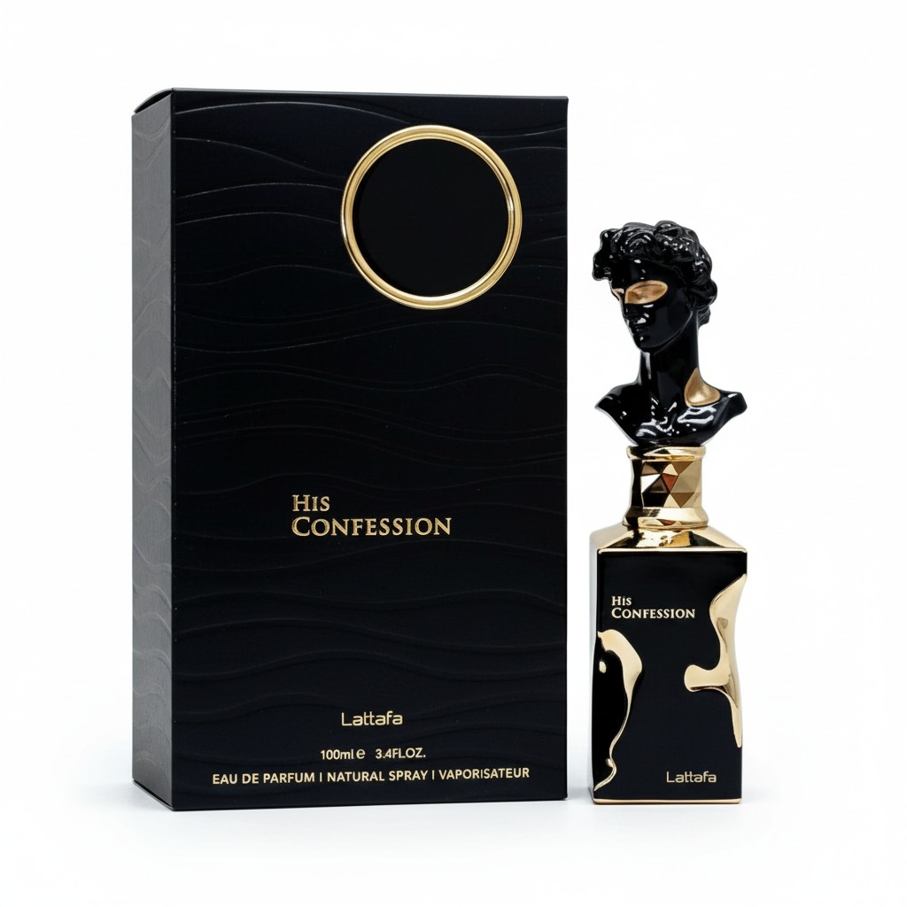 18237-1.jpg לטאפה היז קונפשן לגבר 100 מ"ל אדפ- LATTAFA HIS CONFESSION 100 ML – תמונה 1