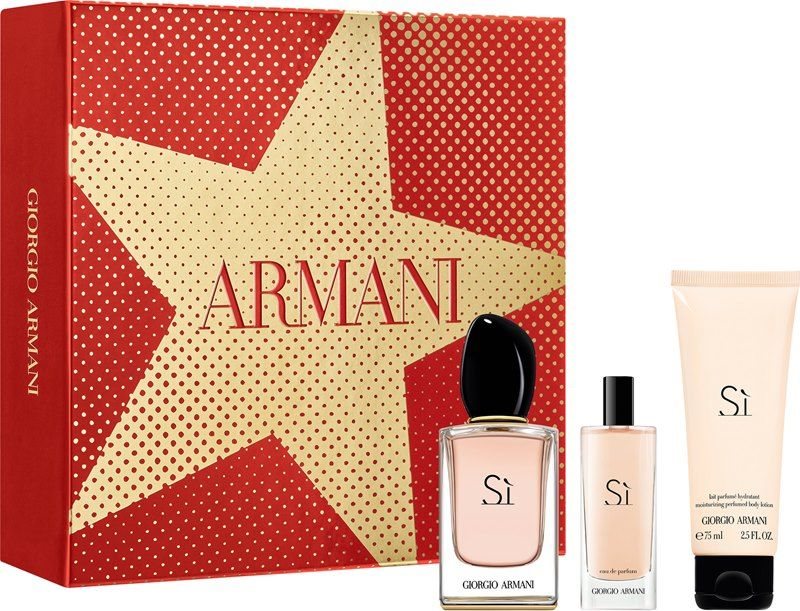 9330.jpg סט ג'ורג'ו ארמני סי לאישה א.ד.פ בושם 100 מ"ל + בושם 15 מ"ל + תחליב לחות 75 מ"ל – תמונה 1