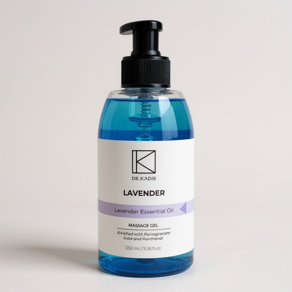 17917.jpg ד"ר כדיר ג'ל עיסוי לבנדר 330 מ"ל -Dr. Kadir lavender massage gel – תמונה 1