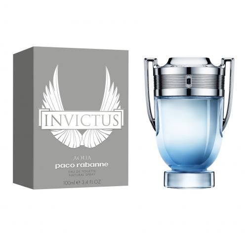 4084-1.jpg Paco Rabbane Invictus Aqua e.d.t 100 ml - פאקו רבאן אינויקטוס אקווה א.ד.ט 100 מ"ל – תמונה 1