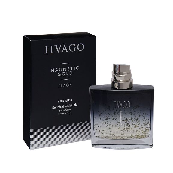 9513-1.jpg Jivago Magnetic Black Gold e.d.p 100 ml - ג'יוואגו מגנטיק גולד בלאק א.ד.פ 100 מ"ל – תמונה 1