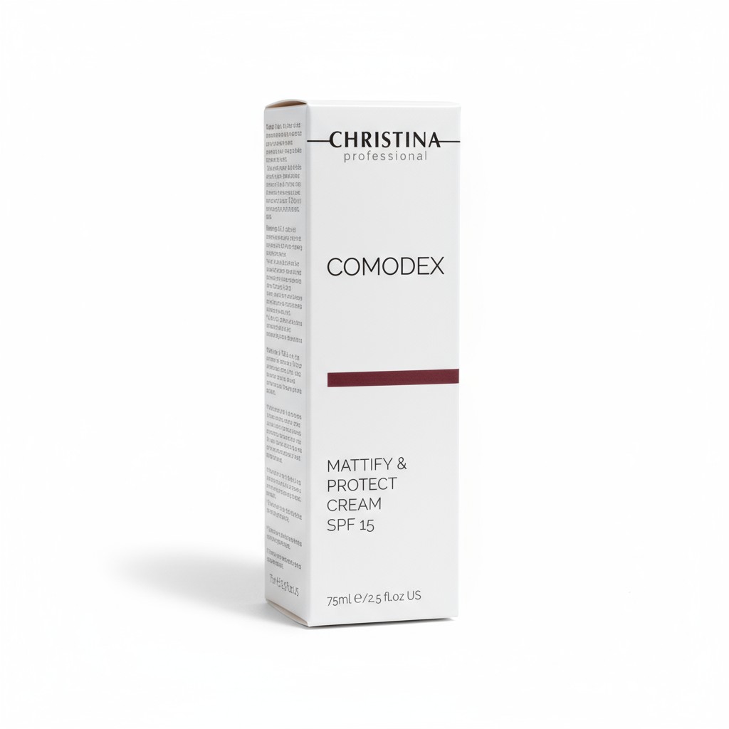 10670.jpg כריסטינה .. קרם יום במרקם קליל עם הגנה SPF15 Comodex Mattify & Protect Cream SPF 15 75 מ"ל – תמונה 1