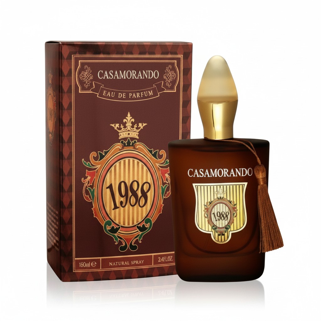 17717-9.jpg פרגרנס וורלד קסמורנדו 1888 א.ד.פ 100 מ"ל- Fragrance World Casamorando 1988 EDP 100ML – תמונה 1