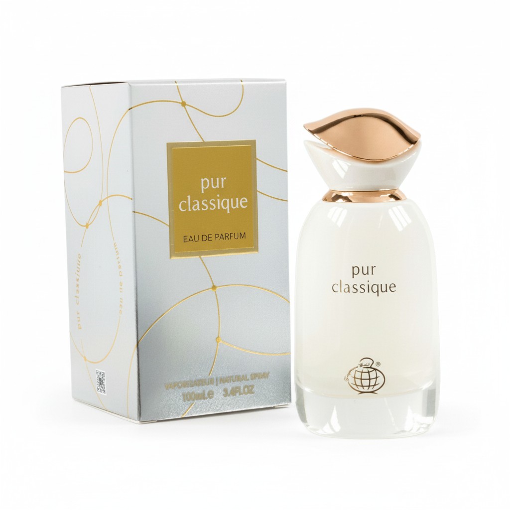 18194.jpg פגרנס וורלד פיור לאקסיקיו אדפ 100מ"ל- Fragrance World PUR CLASSIQUE EDP Spray 100ml – תמונה 1