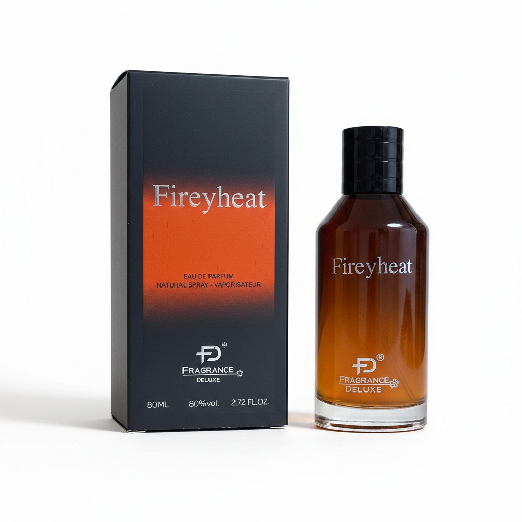 18259-1.jpg פגרנס וורלד דלוקס פיראיאט א.ד.פ 80מ"ל- Fragrance World De Leuxe FIREYHEAT EDP Spray 80ml – תמונה 1