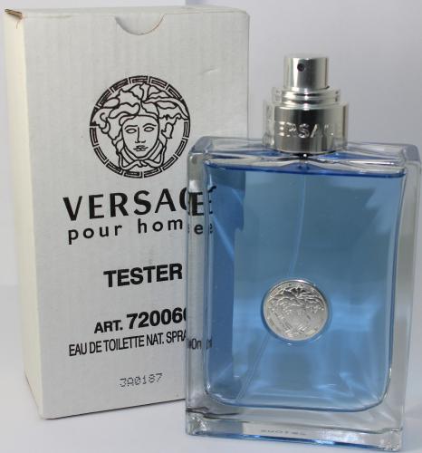 268-5.jpg Tester Versace Pour Homme e.d.t 100 ml - טסטר ורסצ’ה פור הום א.ד.ט 100 מ”ל – תמונה 1