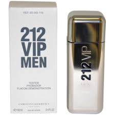 55-1.jpg Tester Carolina Herrera VIP 212 for men e.d.t 100 ml - טסטר קרולינה הררה וי אי פי 212 לגבר א.ד.ט 100 מ"ל – תמונה 1