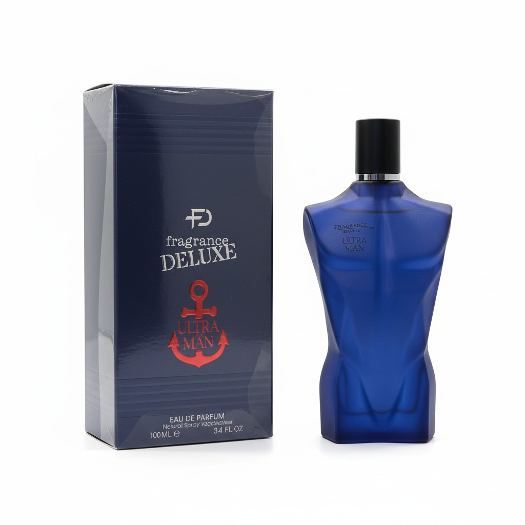 17721.jpg פגרנס וורלד דלוקס אולטרה מאן א.ד.פ 100 מ"ל- Fragrance World De Luxe Ultra Man EDP Spray 100 ml – תמונה 1