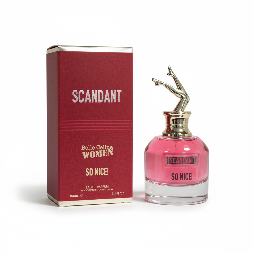 17921.jpg פגרנס וורלד סקנדאנט סו ניס 100 מ"ל אדפ -Fragrance World So Nice EDP Unisex 100ML – תמונה 1