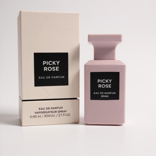 18018.jpg פגרנס וורלד פיקי רוז א.ד.פ 80 מ"ל- FRAGRANCE WORLD PICKY ROSE EDP 80ML – תמונה 1