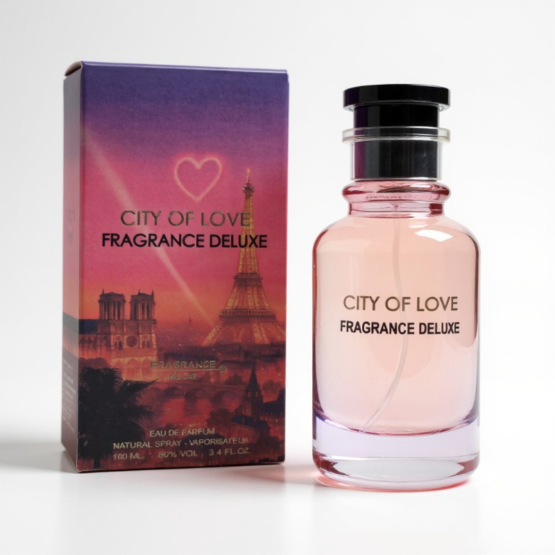 18021.jpg פגרנס וורלד סיטי אוף לאב א.ד.פ 100 מ"ל- FRAGRANCE WORLD CITY OF LOVE EDP 100 ML – תמונה 1
