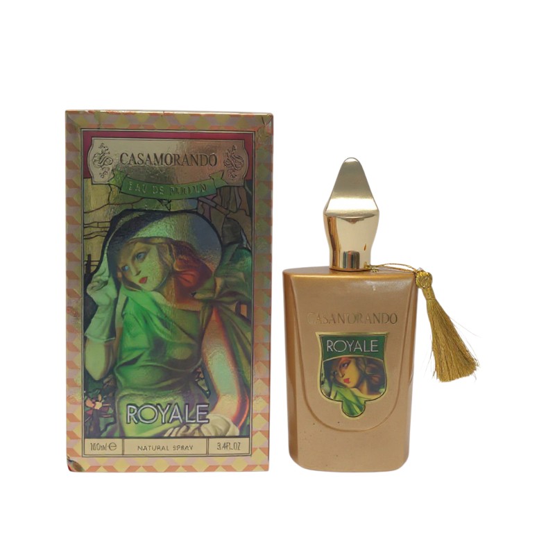 18057.jpg פגרנס וורלד קסמורנדו רויאל א.ד.פ 100 מ"ל- Fragrance World CASAMORANDO ROYALE EDP Spray 100 ml – תמונה 1