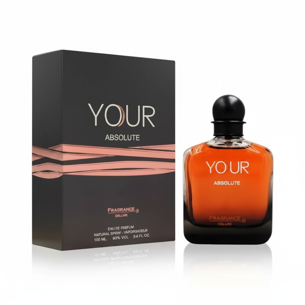 18473-1.jpg פגרנס דלוקס יור אבסולוט א.ד.פ 100 מ"ל- Fragrance Deluxe YOUR ABSOLUTE EDP 100 ml – תמונה 1