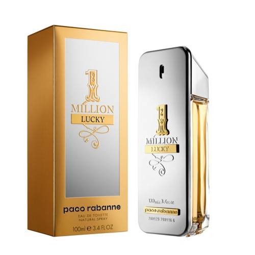 547.jpg Paco Rabanne One Million Lucky e.d.t 100 ml - פאקו רבאן וואן מיליון לאקי א.ד.ט 100 מ"ל – תמונה 1