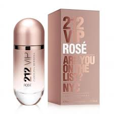557-3.jpg Carolina Herrera 212 VIP Rose e.d.p 80 ml - קרולינה הררה 212 וי אי פי רוז א.ד.פ 80 מ"ל – תמונה 1