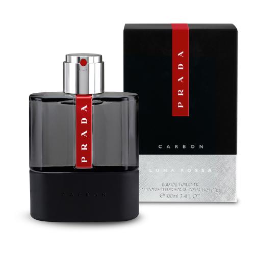 667-3.jpg Prada Luna Rossa Carbon e.d.t 100 ml - פראדה לונה רוסה קרבון א.ד.ט 100 מ"ל ללא עטיפת ניילון – תמונה 1