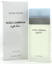 9849-2.jpg Tester Dolce & Gabbana Light Blue for women e.d.t 100 ml - טסטר דולצ'ה וגבאנה לייט בלו לאישה א.ד.ט 100 מ"ל – תמונה 1