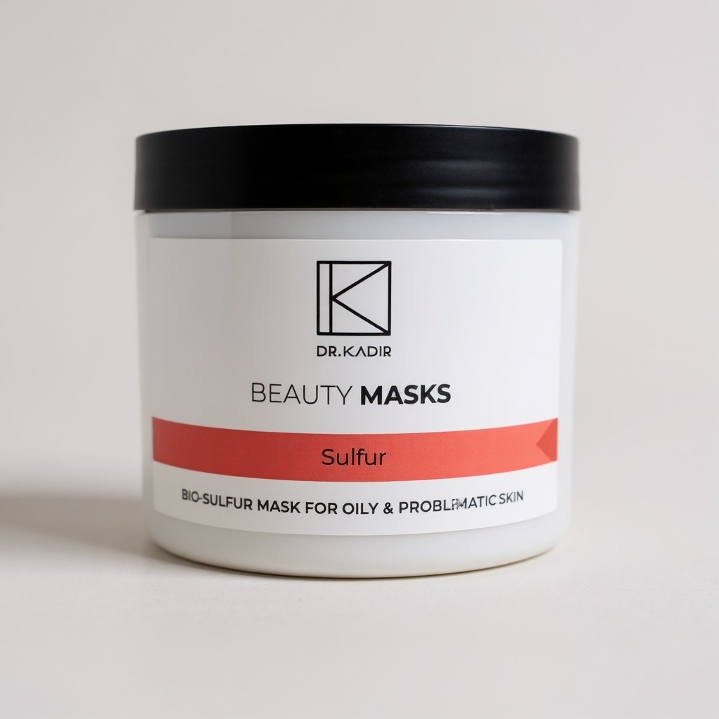 17918.jpg מסכה ביו גופרית לעור בעייתי 250 מ"ל Dr. Kadir Bio Sulfur Mask – תמונה 1