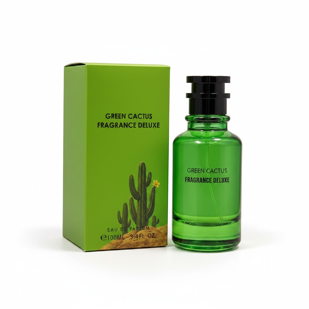 18499-1.jpg פגרנס דלוקס גרין קקטוס א.ד.פ 100 מ"ל-Fragrance Deluxe GREEN CACTUS – תמונה 1
