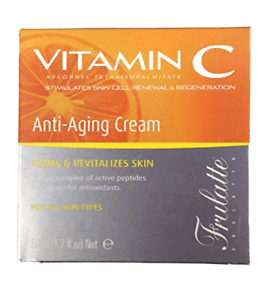 7771-2.png cream vitamin c anti aging - קרם אנטי אייג'ינג ויטמין סי - 50 מ"ל – תמונה 1